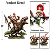 Maxcorners Custom Name Dinosaur, Prehistoric People Ornament 2D Flat LM2111