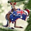 Maxcorners Custom Name Australia Ornament, Christmas Gift for Australia Lover 2D Flat LM2111