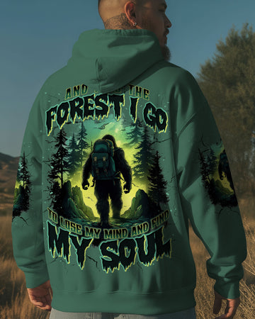 Maxcorners And Into The Forest I Go Bigfoot All Over Print LM1601