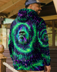 Maxcorners Bigfoot Aurora Swirl All Over Print LM1601