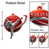 Maxcorners Custom Name Karate Ornament, Christmas Gift for Karate Lover 2D Flat LM2111