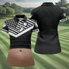Maxcorners Personalized Light Skin Beer Belly Golf Polo Shirt, Golf Shirts For Women, Performance Golf Shirt LM1507