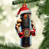 Maxcorners Custom Name Boxing Ornament, Christmas Gift for Boxing Loverss 2D Flat LM2111