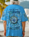 Maxcorners Not All Who Wander Are Lost Compass Ocean All Over Print LM1501