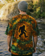Maxcorners Bigfoot Compass Swirl All Over Print LM1601