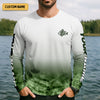 Maxcorners Rippin' Lips & Takin' Sips - Bass Fishing Shirt, Fishing UPF Shirts, Funny Fishing Shirt