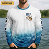 Maxcorners Funny MILF Man I Love Fishing Shirt, Custom Name Fisherman Gift for Men, Fishing UPF Shirts