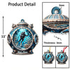 Maxcorners Custom Name Diving Ornament, Christmas Gift for Diving Lover5 2D Flat LM2111