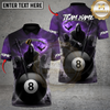Maxcorners Coven of Reapers 8-Ball Magic Skull Billiards Multicolor Customized Name Team Name 3D Shirts