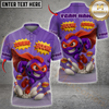 Maxcorners Super Bowling Boom Multicolor Customized Name, Team Name 3D Shirt
