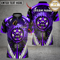 Maxcorners Darts Monster Paint Multicolor Customized Name, Team Name 3D Shirts