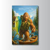 Maxcorners Mahi Mahi Fishing Bigfoot River Adventure Style Personalized Name 3D Poster