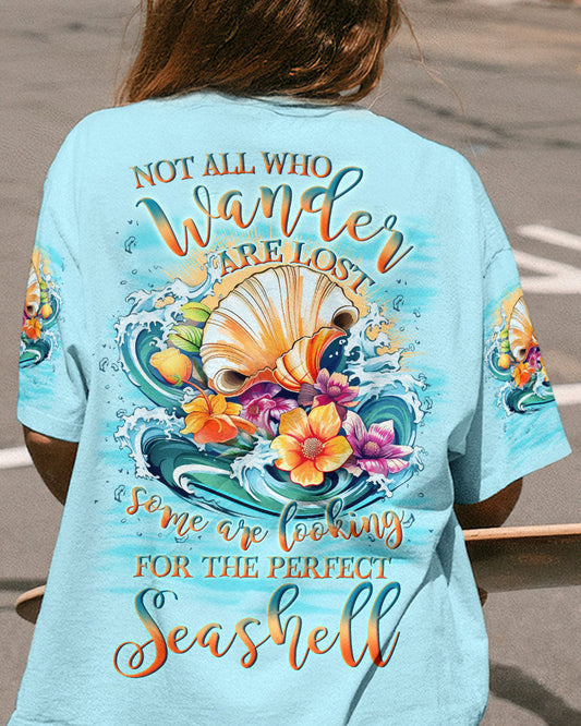Maxcorners Not All Who Wander Are Lost Seashell All Over Print LM2101