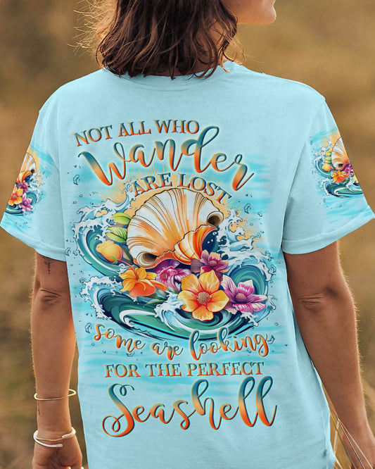 Maxcorners Not All Who Wander Are Lost Seashell All Over Print LM2101