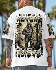 Maxcorners The Closer I Get To Nature Bigfoot All Over Print LM1601
