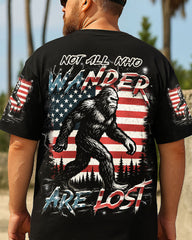 Maxcorners Not All Who Wander Are Lost Bigfoot All Over Print LM1601