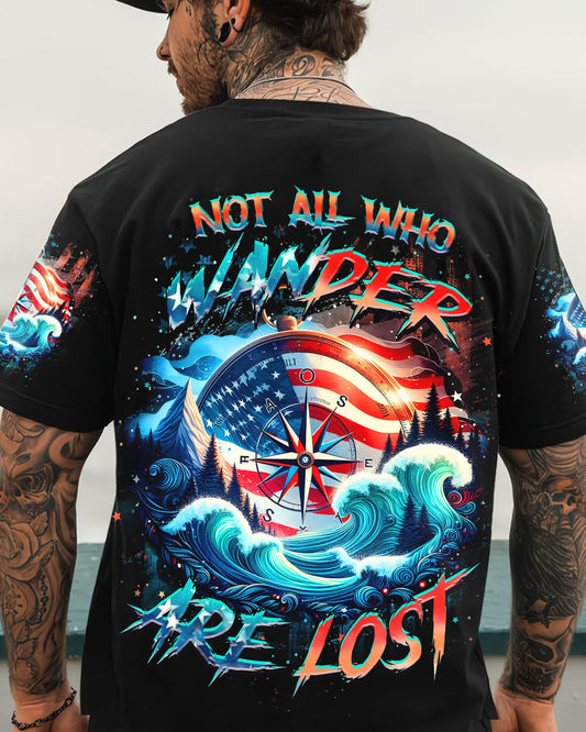 Maxcorners Not All Who Wander Are Lost All Over Print LM2101