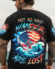 Maxcorners Not All Who Wander Are Lost All Over Print LM2101