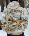 Maxcorners Buck Around And Find Out Hunting Deer All Over Print LM1601