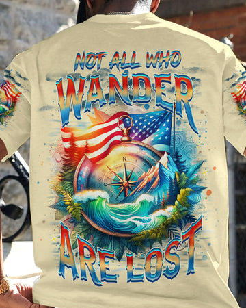 Maxcorners Not All Who Wander Are Lost All Over Print LM2101