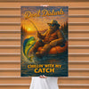 Maxcorners Mahi-Mahi Fishing Golden Hour Bigfoot Lake Personalized Name 3D Poster