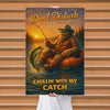 Maxcorners Fishing Don’t Disturb Chillin’ With My Catch Personalized Name 3D Poster