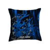 Maxcorners Darts Skull Barbed Wire Multicolor Customized Name 3D Pillow