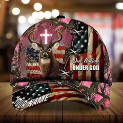 Maxcorners Premium Printed Deer Hunting Personalized 3D Hat