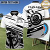 Maxcorners Archery Man Graffiti Personalized Name 3D Shirt