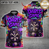 Maxcorners Darts Street Graffiti Multicolor Customized Name, Team Name 3D Shirts 2