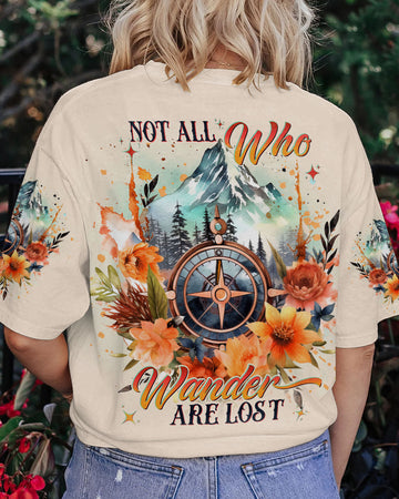 Maxcorners Not All Who Wander Are Lost All Over Print LM2101