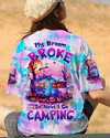 Maxcorners My Broom Broke So Now Halloween Camping All Over Print LM2101