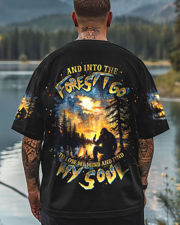 Maxcorners And Into The Forest I Go Bigfoot All Over Print LM1601