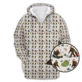 Maxcorners Pattern Golf Shirt For Men, Funny Christmas Golf Shirt, Bigfoot Golf Shirt