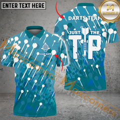 Maxcorners Darts Arrow Pattern Mutilcolor Options Personalized Name, Team Name 3D Polo Shirt