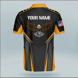 Maxcorners Eagle Billiard Personalized 3D Unisex Shirt
