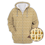 Beer Golf Shirt For Golfer, Pattern Golf Shirt, Funny Golf Shirt For Men, Crazy Golf Shirt