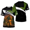 Maxcorners Bassquatch Bigfoot Fishing Shirt, SPF Shirt For Men, Fishing Jersey, Presents For Fishermen