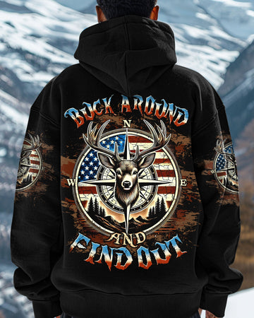 Maxcorners Buck Around And Find Out Deer Hunting All Over Print LM1601