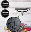 Maxcorners Personalized Metal Ranch Sign WITH LED/WITHOUT LED – Western Longhorn Skull Cowboy Decor LM0110