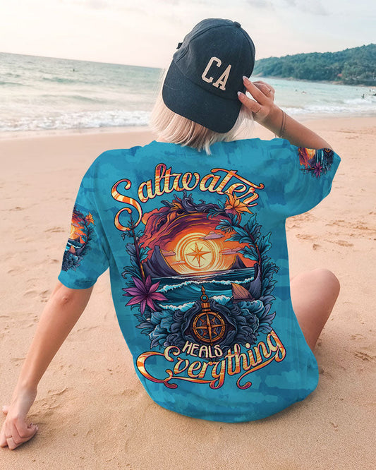 Maxcorners Saltwater Heals Everything Compass All Over Print LM2101
