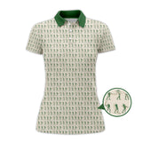Maxcorners Golf Pattern Polos, Gofl Gift For Men's, Crazy Golf Shirts For Golfers