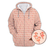 Maxcorners Flamingo Pattern Golf Shirt, Funny Ladies Golf Shirts, Flamingo Golf Polos for Women