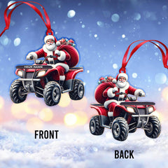 Maxcorners Custom Name Jeep Ornament, Christmas Gift for Jeep Lover 2D Flat LM2111