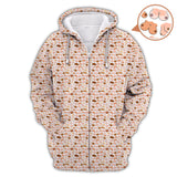 Maxcorners Boobs Pattern Golf Polos, Funny Golf Shirt, Crazy Golf Shirts For Men