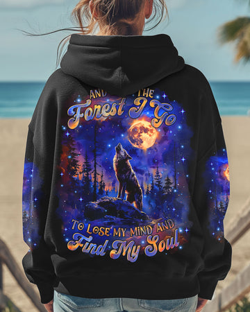 Maxcorners And Into The Forest I Go Wolf All Over Print LM1501