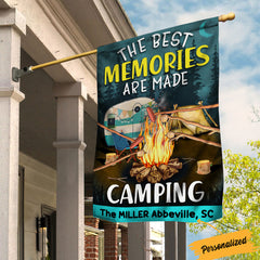 Maxcorners Camping Memories Garden Flag VT06