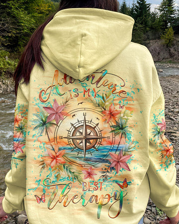 Maxcorners Adventure Is My Best Therapy Compass All Over Print LM2101