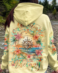 Maxcorners Adventure Is My Best Therapy Compass All Over Print LM2101