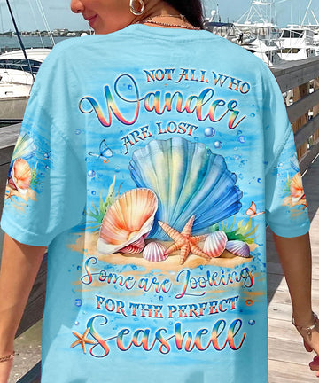 Maxcorners Not All Who Wander Are Lost Seashell All Over Print LM2101